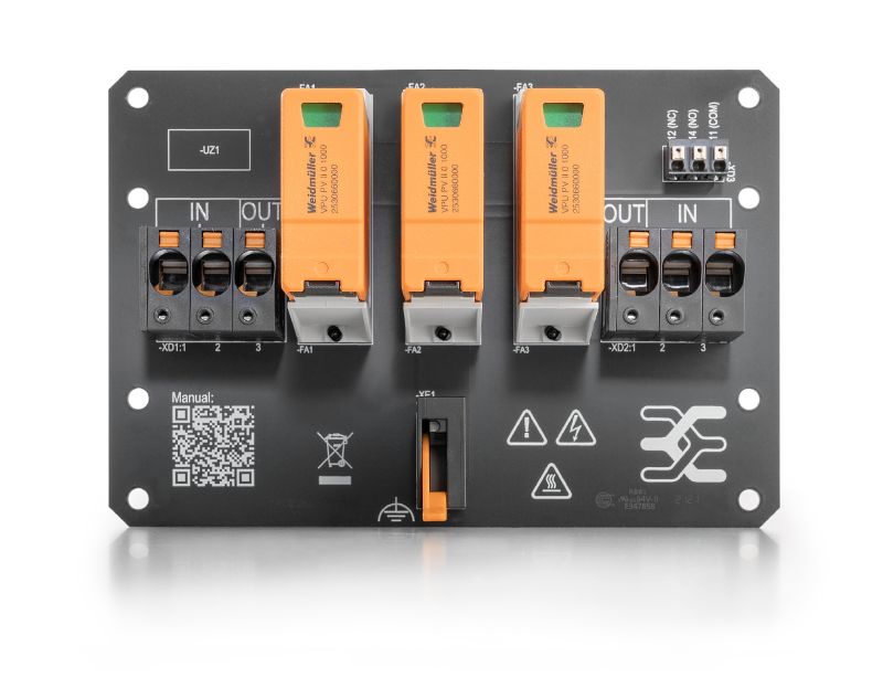 2791920000 - 1100V Photovoltaic Combiner Box with 1MPP & Surge Protection