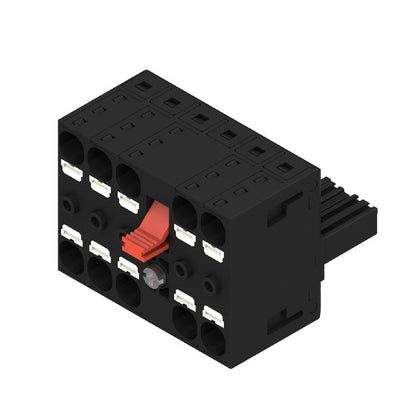 2720590000 - 7.62mm Female PCB Connector with PUSH IN and Tension-Clamp  (Pack of 18)