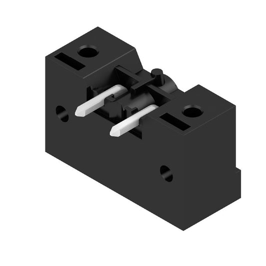 1150090000 - 5.08mm 2-Pole Black PCB Connector, 90° Angle, THT Solder  (Pack of 90)