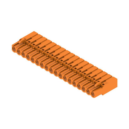 1100600000 - 5.08mm 18-Pole Female PCB Connector, 180° Angle  (Pack of 20)