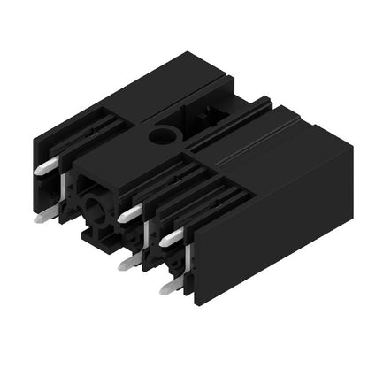 1048420000 - 7.62mm 3-Pole Black PCB Plug Connector for THT Solder  (Pack of 60)