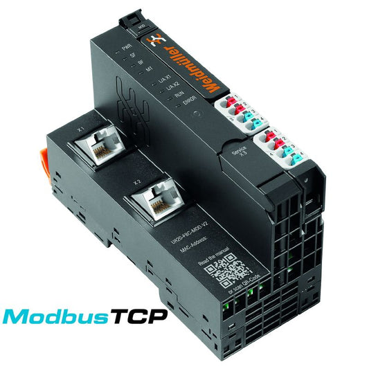 2476450000 - IP20 Ethernet Modbus/TCP Remote I/O Coupler, UL Certified