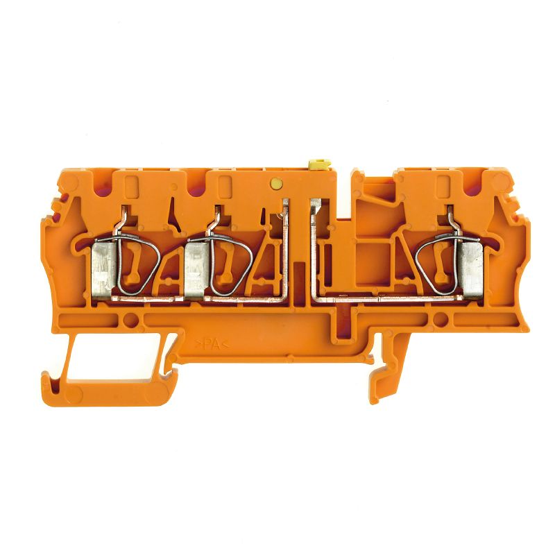 8731690000 - Orange 2.5 mm² Test-Disconnect Terminal, 20A, 500V  (Pack of 50)