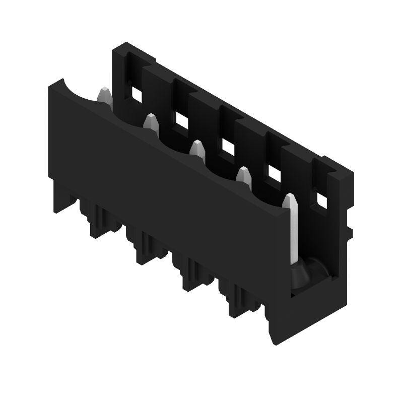 1797830000 - 5-Pole PCB Connector, 5mm Pitch, 180° Solder Header, Black  (Pack of 250)