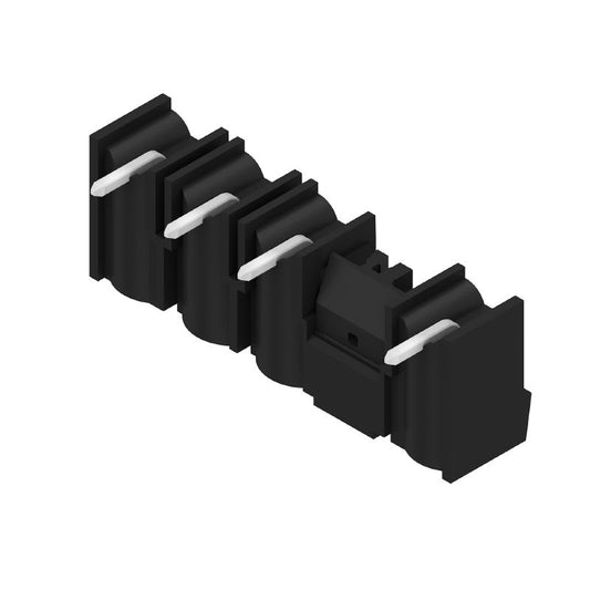 1173730000 - 4-Pole 7.62mm THT Male Header Connector with Black Finish  (Pack of 48)
