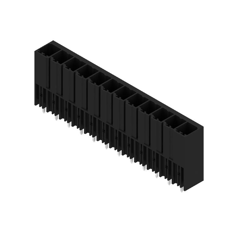 1930700000 - 7.62mm PCB Connector, 12 Poles, 180° Elbow, THT Solder  (Pack of 18)