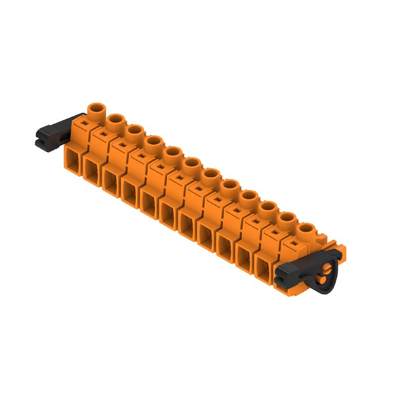 1164950000 - 7.62mm Female PCB Connector, 12 Poles at 180° Angle  (Pack of 15)