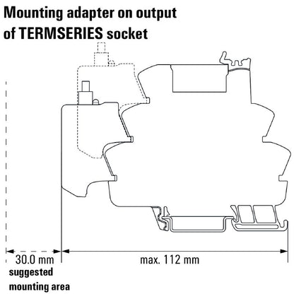 1463530000 - 15-Pole Sub-D Adapter, 24V, RoHS Compliant