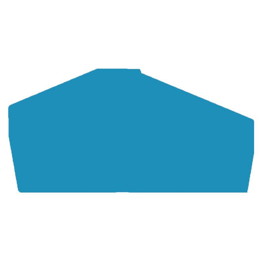 1807020000 - Compact Blue End Plate for Direct Mounting Solutions  (Pack of 50)