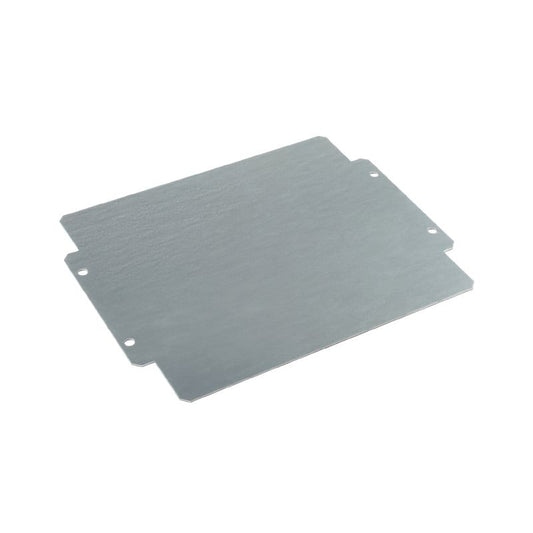 3073170000 - 290mm Aluminum Enclosure with Mounting Plate in Silver Finish