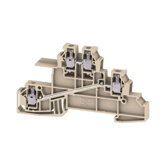 1031200000 - Dark Beige Multi-Level Terminal Block, 2.5 mm², 24 A  (Pack of 50)