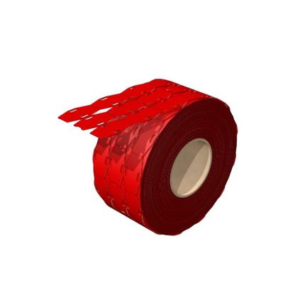 2519090000 - Red 26x15mm Polyurethane Cable Markers, 1000pcs per Roll  (Pack of 1000)