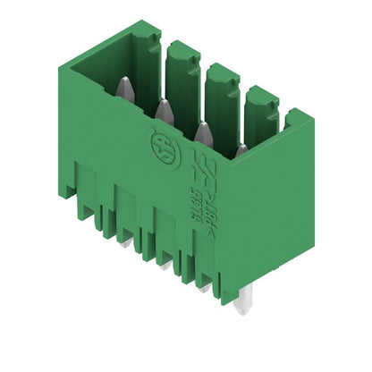 1607370000 - 4-Pole 3.50 mm PCB Male Header Connector 180° Angle  (Pack of 100)