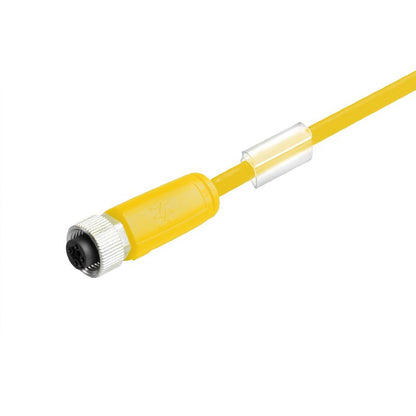 2812750800 - 8m Shielded M12 5-Pole Connector Cable, Halogen-Free