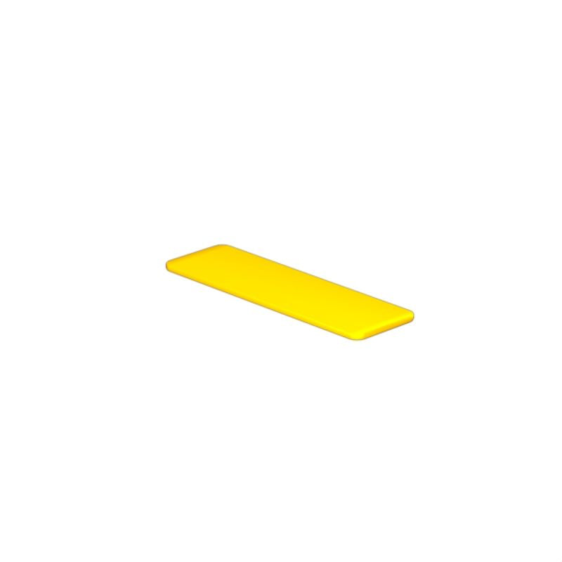 1131970000 - Yellow ClipCard Device Marker 15x49mm with Adhesive Tape  (Pack of 40)