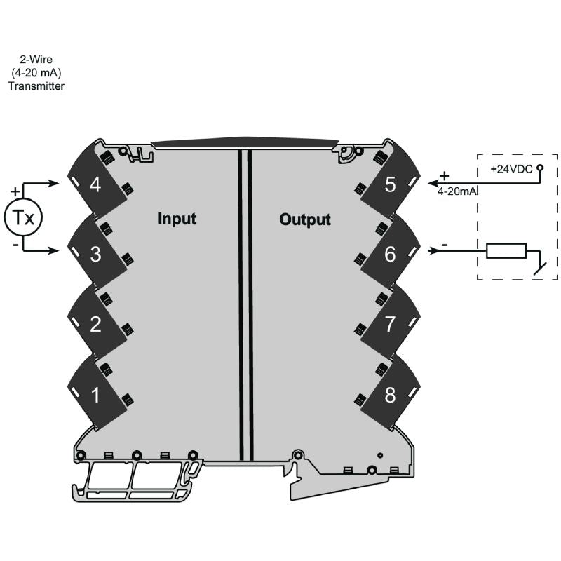 1176040000 - Single-Channel Passive Isolator for 4-20 mA Signals