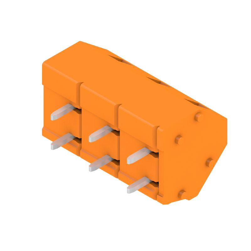 1952580000 - Compact 7.50mm PCB Terminal with 3 Poles, 135° Angle  (Pack of 100)