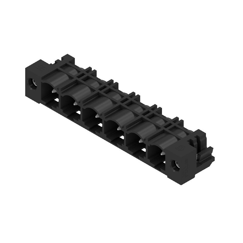 1472410000 - 7.62mm Pitch Black PCB Connector with 6 Poles  (Pack of 50)