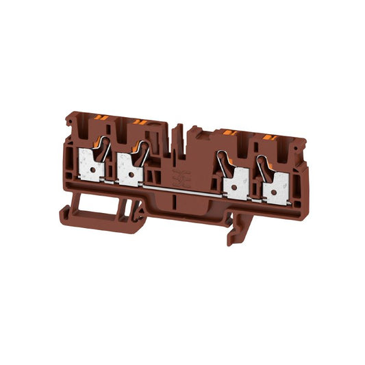 2534390000 - Brown Push-In Terminal, 800V, 32A for TS 35 Rail  (Pack of 50)