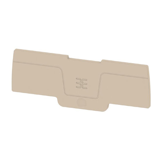 2751100000 - 82.1mm Dark Beige Snap-On End Plate, V-0 Rated  (Pack of 20)