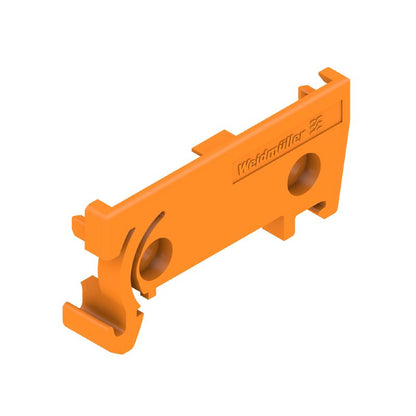 1011600000 - Orange 8mm DIN End Plate, 45mm High, PA 66  (Pack of 20)