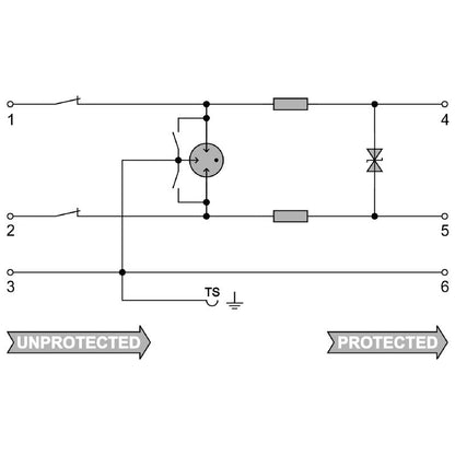 1064220000 - Surge Protection Module for Control Systems, 12V DC, 6.2mm Width  (Pack of 10)