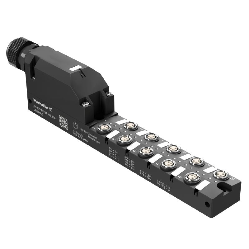 2818960000 - 3-Pole M8 Passive Distributor with LED Indication