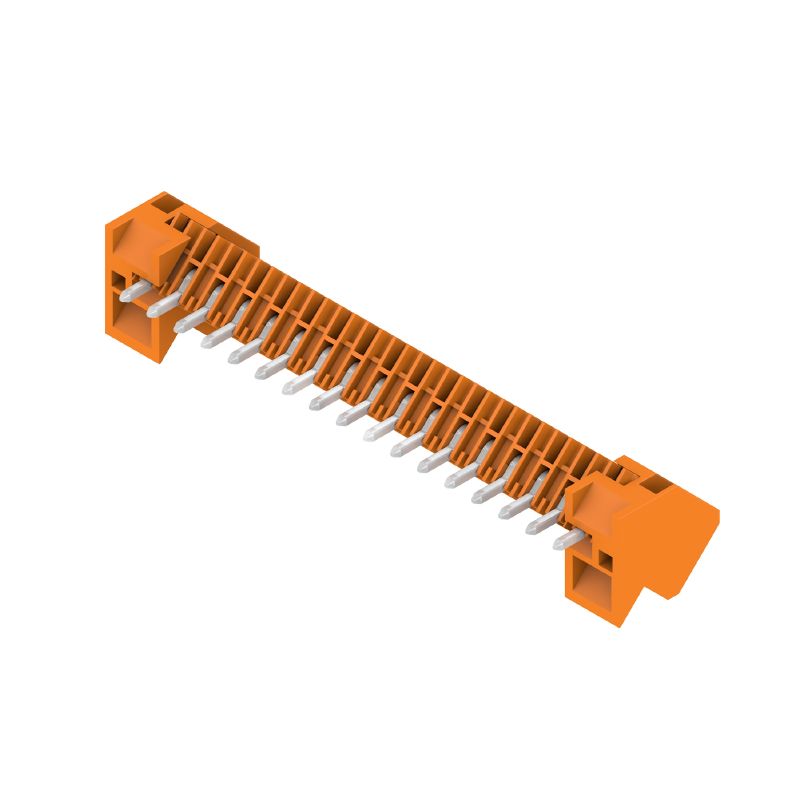 1643480000 - Orange 17-Pole PCB Connector, 3.50mm Pitch, Male Header  (Pack of 24)