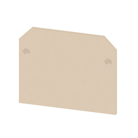 0460560000 - Beige PA 66 End Plate for Terminals, 39mm Height  (Pack of 20)