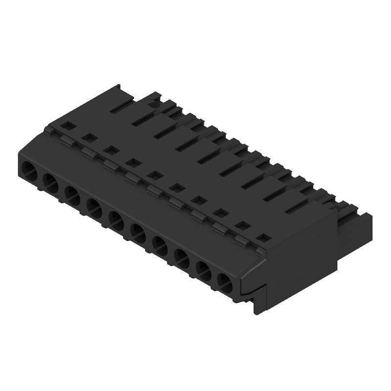 1500310000 - Durable 5.08mm 10-Pole Plug-In Connector with 180° Top Connection  (Pack of 36)