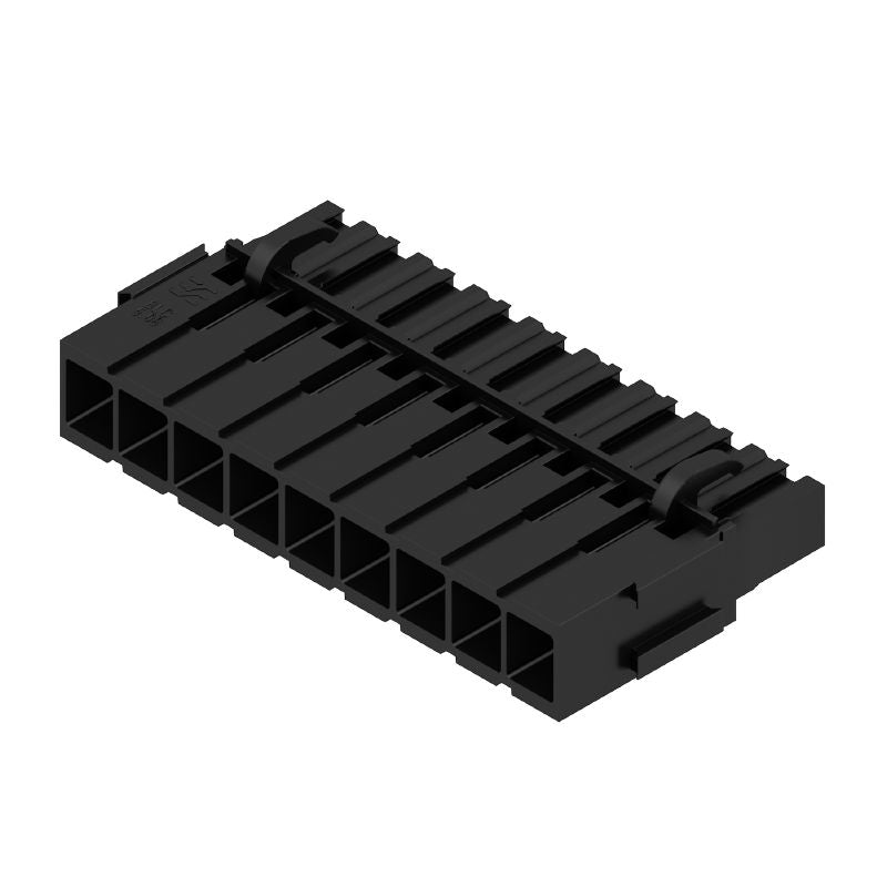 1712180000 - 5.08mm 9-Pole Female PCB Connector with Crimp Connection  (Pack of 50)