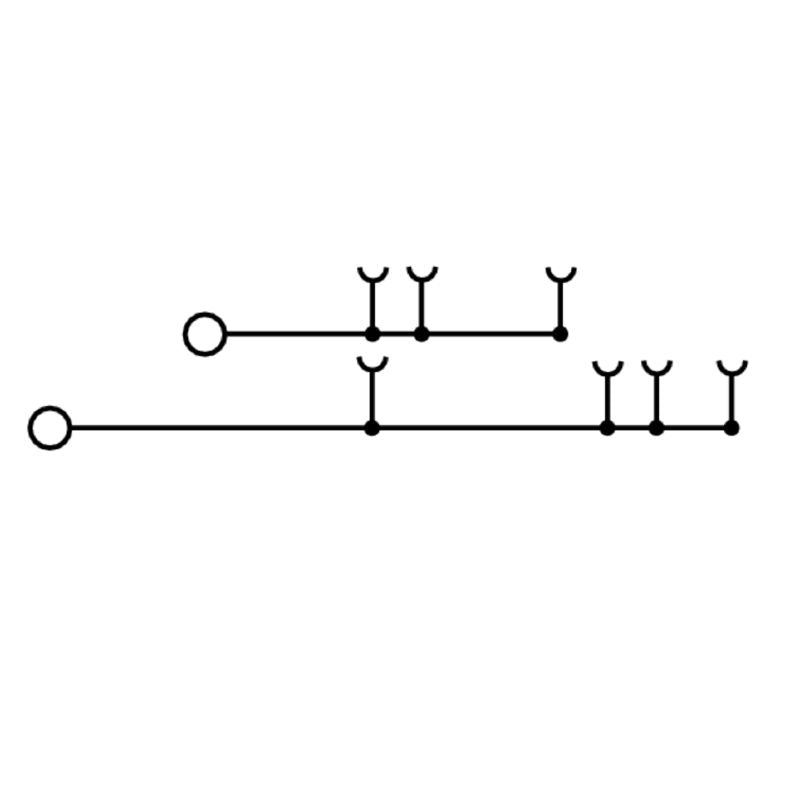 1305290000 - Modular 2-Tier Terminal Block for 2.5 mm² Wires  (Pack of 50)