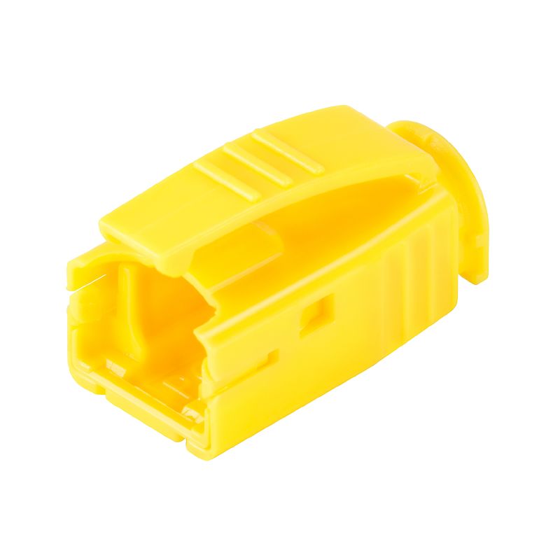 1962480000 - Yellow RJ45 Connector with Bending Protection Sleeve  (Pack of 10)