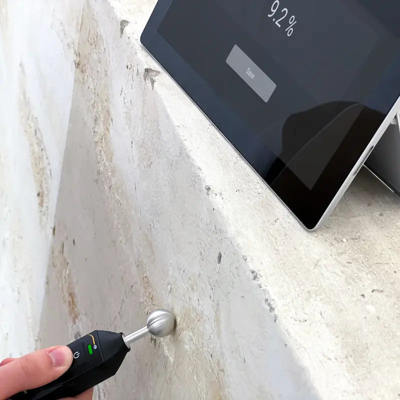 PCE-PMI 1BT - Bluetooth Concrete Tester, 0-100% Moisture Range, Compact Design