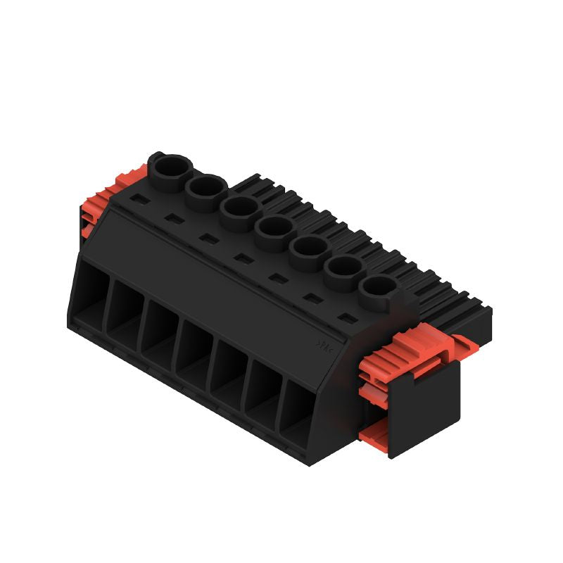 1930100000 - 7-Pole 180° PCB Plug-in Connector with Clamping Yoke  (Pack of 50)