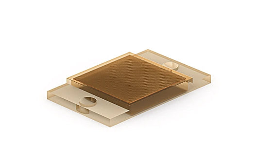 ZRME01B01 - Waterproof Microstructure Reflector 32x20mm with Mounting Holes