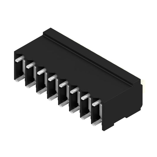 1870700000 - 3.50mm 8-Pole Circuit Board Terminal with Black PUSH IN Actuator  (Pack of 19)
