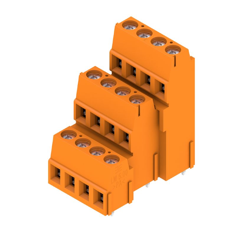1769640000 - 12-Pole PCB Terminal, 3.5mm Pin, Orange Clamping Yoke  (Pack of 50)