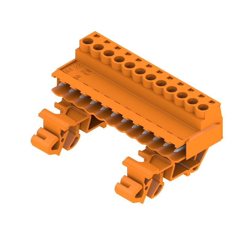 1846090000 - 5.08mm 12-Pole PCB Connector, 180° Orientation, RoHS Compliant  (Pack of 10)