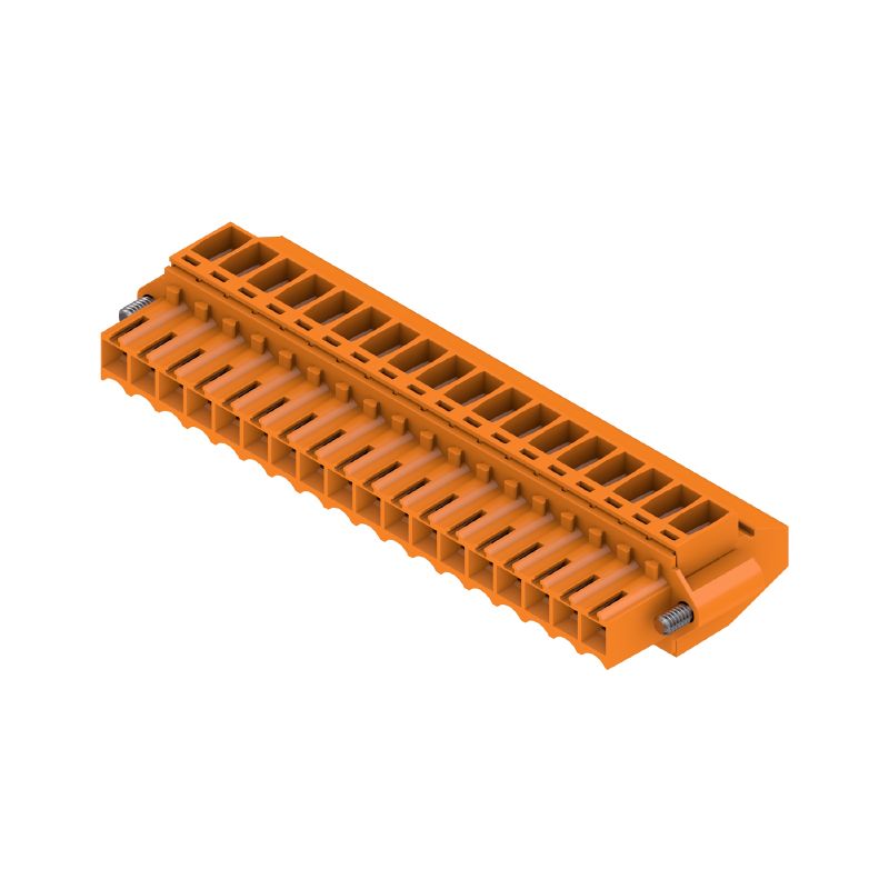 1639170000 - 18-Pole Female PCB Connector, 90° Angle, ROHS Compliant  (Pack of 24)