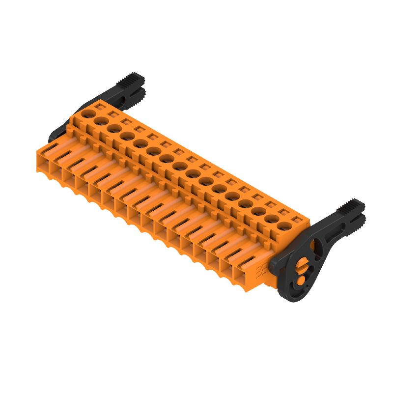 1531140000 - 16-Pole 3.50mm PCB Connector with 180° Clamping  (Pack of 24)