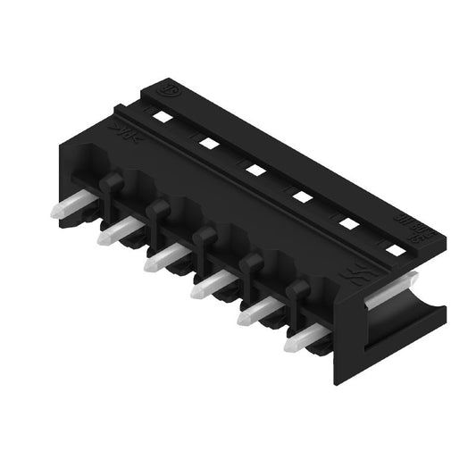 1148210000 - Black 6-Pole PCB Connector, 5.08mm Pitch, 180° Configuration  (Pack of 50)
