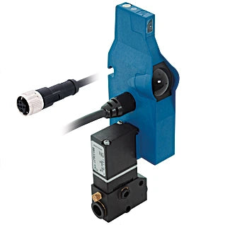 OPT1504 - Compact Reflex Sensor for Roller Conveyors with 900mm Detection
