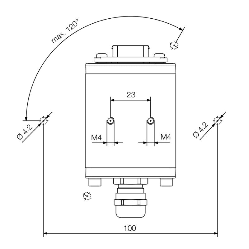 1068880000 - IP65 Rated Junction Box with FreeCon RJ45 Module