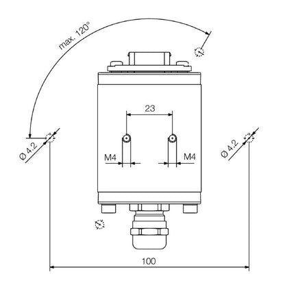 1068880000 - IP65 Rated Junction Box with FreeCon RJ45 Module