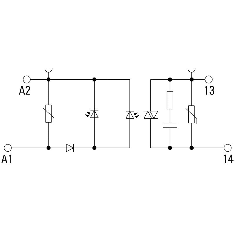 8951100000 - 5VDC Solid-State Relay, 0.1A, 24-230VAC, RoHS Certified  (Pack of 10)