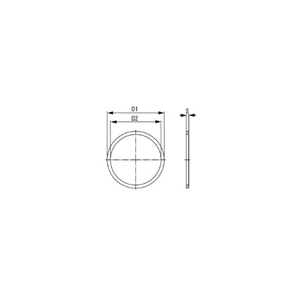 1719630000 - Neoprene Sealing Element, 71mm Diameter, -40°C to 100°C  (Pack of 5)