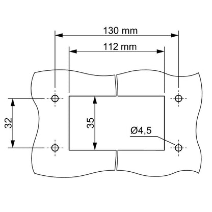2716780000 - IP66/IP67 Enclosure for Cable Entry, Temp Range -40°C to 100°C