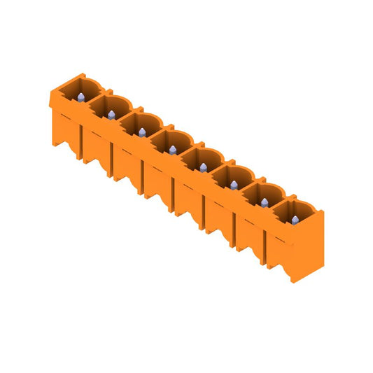 1048930000 - 7.62mm 8-Pole Male Header PCB Connector, 180° Angle  (Pack of 50)