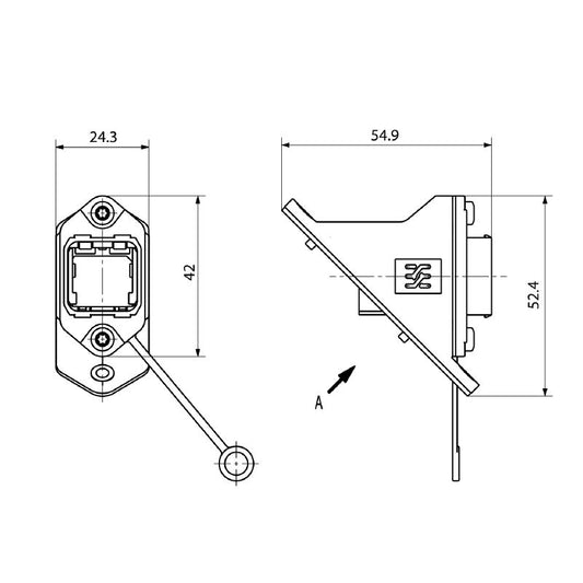 1296710000 - RoHS Compliant Flange Design Empty Enclosure for Easy Mounting  (Pack of 10)